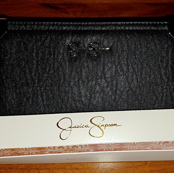 NWT* JESSICA SIMPSON DOUBLE GOSSETT BI-FOLD. - Picture 6 of 6